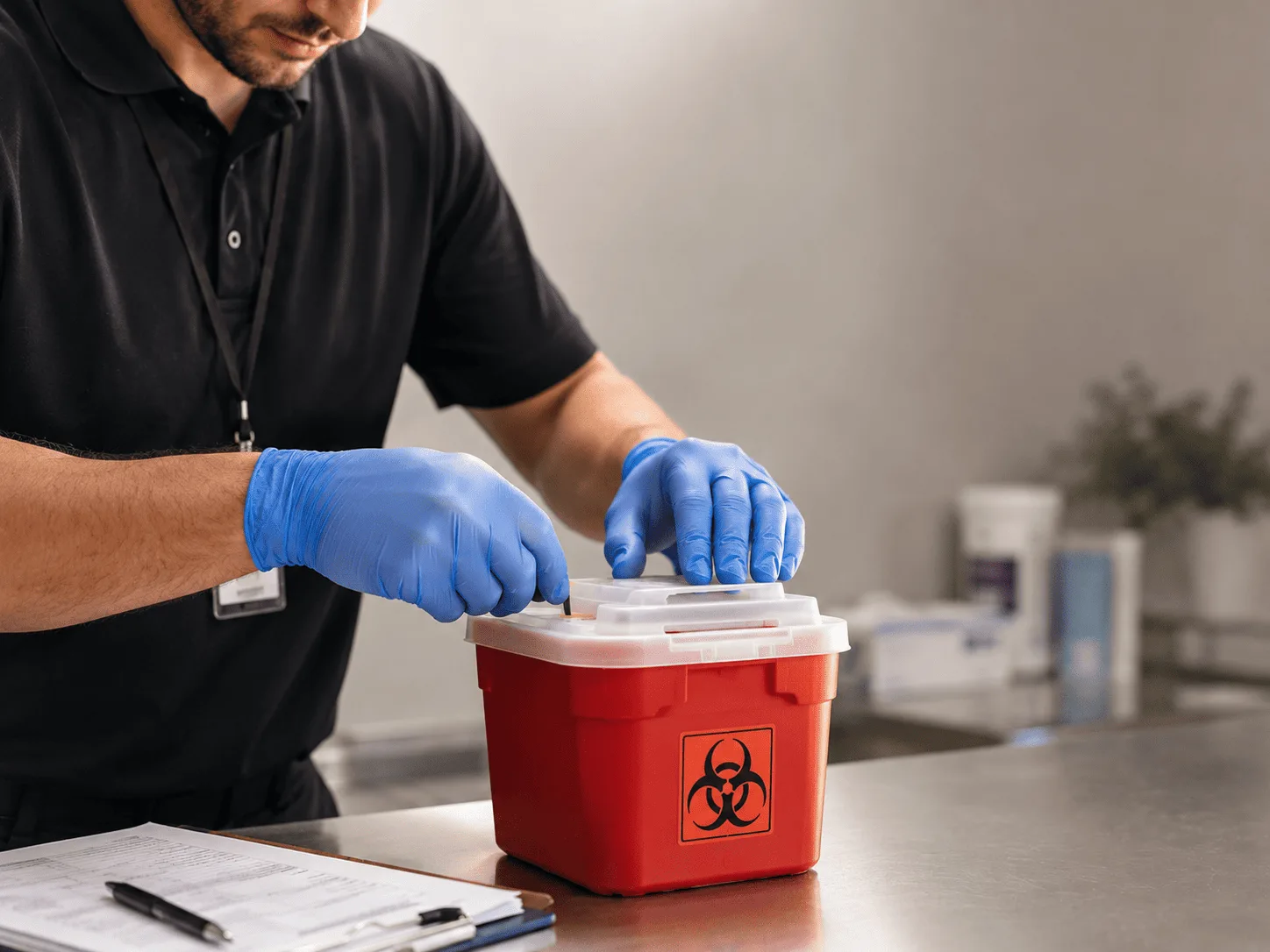 Why choose Sharps Waste Disposal in Hennessey, OK